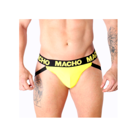 MACHO - MX25A JOCK LYCRA GIALLO XL