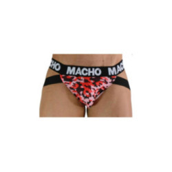 MACHO - MX28MR JOCK MILITARE ROSSO S