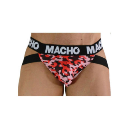 MACHO - MX28MR JOCK MILITARE ROSSO XL