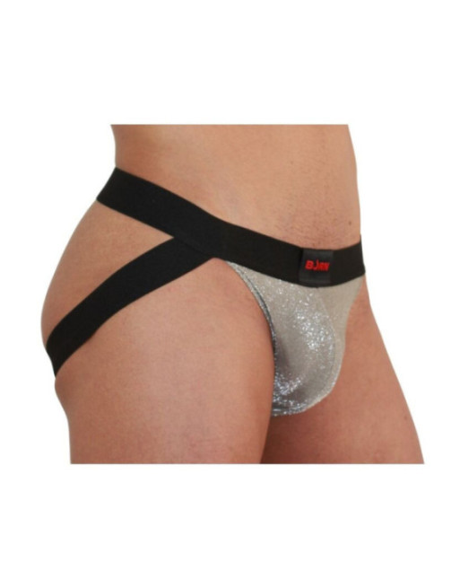 BURN - 001 JOCK BEIGE LUCIDO / NERO XL