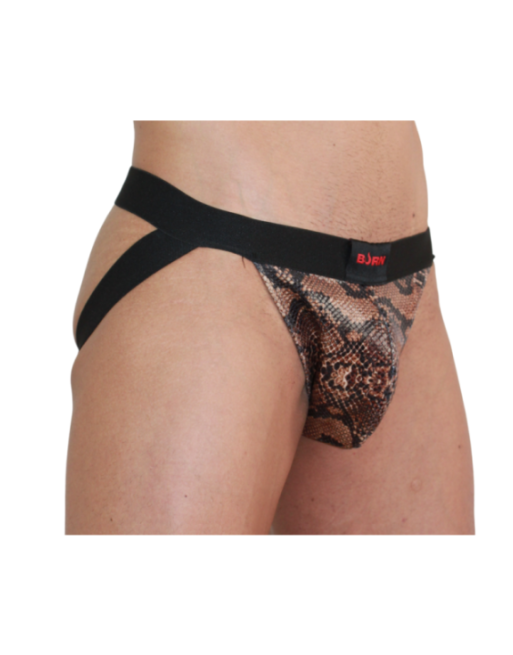 BURN - 002 JOCK SNAKE NERO XL