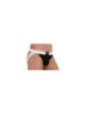 BURN - 004 JOCK NERO LUCIDO / BIANCO XL