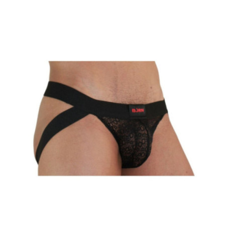 BURN - 005 JOCK LINGERIE NERO XL