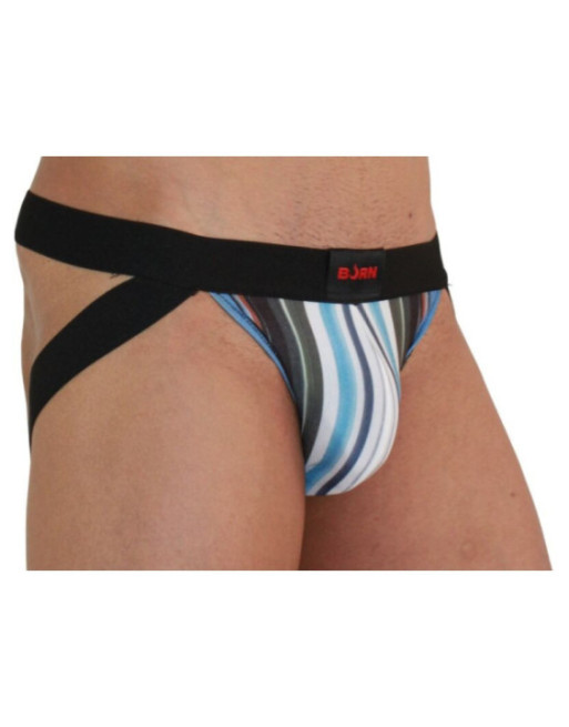 BURN - 009 JOCK MULTICOLORE / NERO L