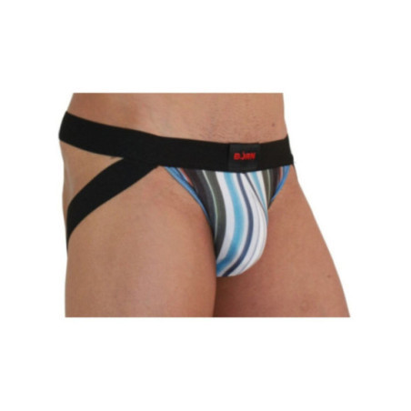 BURN - 009 JOCK MULTICOLORE / NERO L