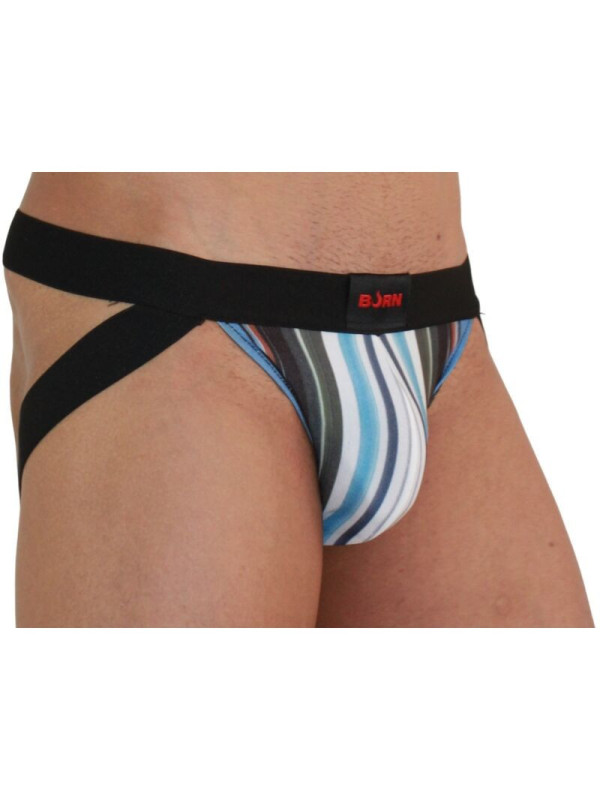 BURN - 009 JOCK MULTICOLORE / NERO L