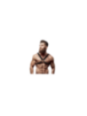 FETISH SUBMISSIVE ATTITUDE - IMBRACATURA IN ECOPELLE CON PETTO INCROCIATO DA UOMO