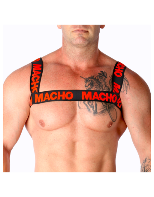 MACHO - DOPPIA PETTORINA ROSSA