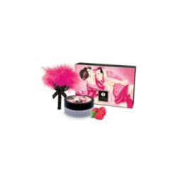 SHUNGA - KIT POLVERE DA MASSAGGIO ALIMENTARE LAMPONE