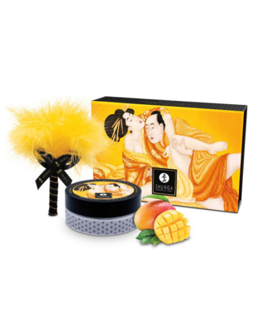 SHUNGA - KIT POLVERE DA MASSAGGIO ALIMENTARE MANGO