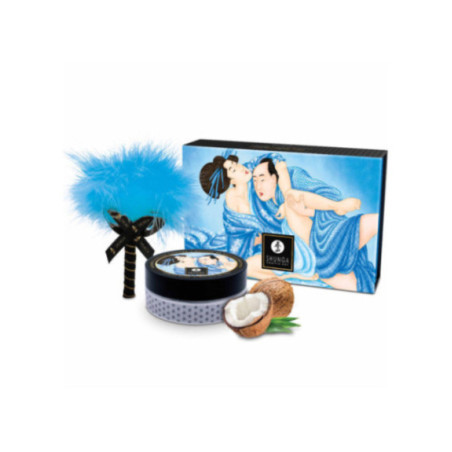 SHUNGA - KIT POLVERE DA MASSAGGIO AL COCCO ALIMENTARE