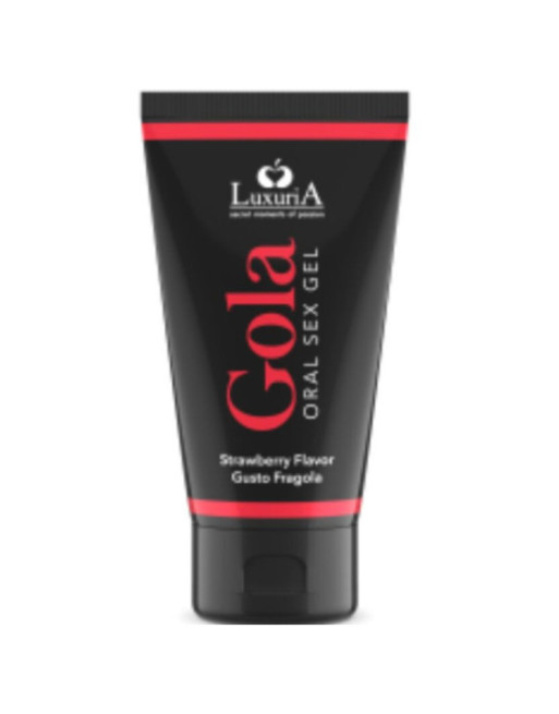 INTIMATELINE LUXURIA - GEL PER SESSO ORALE GUSTO FRAGOLA 50 ML