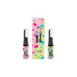 SECRETPLAY - GEL PER BACI CIVATRICI CON EFFETTI SESSUALI ORALI FRAGOLA E MENTA 2 x 8 GR