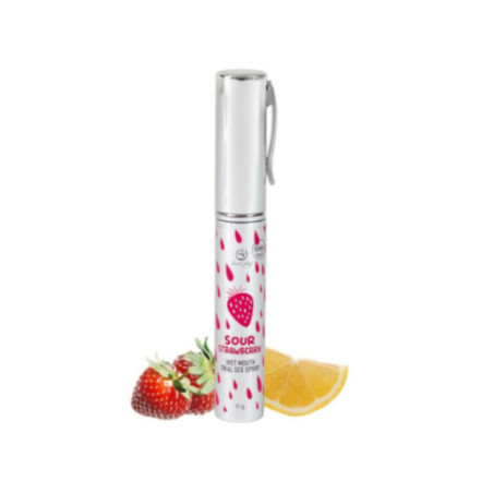 SECRETPLAY - SPRAY PER IL SESSO ORALE ALLA FRAGOLA ACIDA