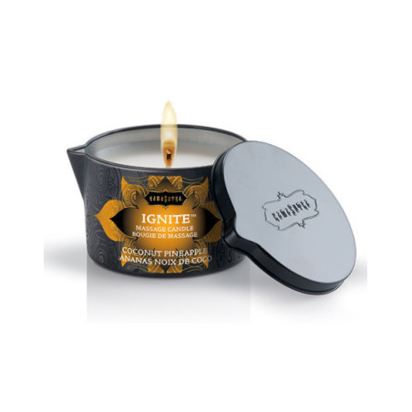 KAMASUTRA - CANDELA DA MASSAGGIO COCCO E ANANAS 170GR