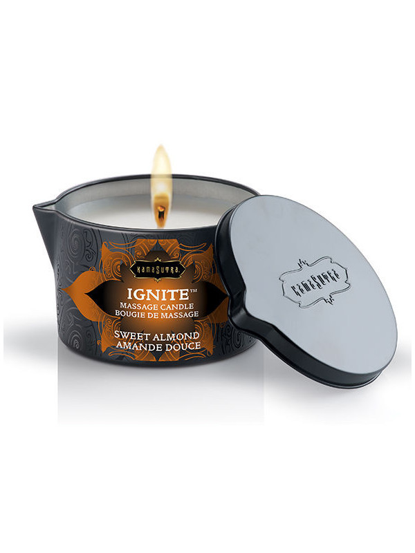 KAMASUTRA - CANDELA DA MASSAGGIO ALLA MANDORLA MEDITERRANEA 170GR