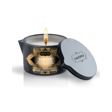 KAMASUTRA - CANDELA DA MASSAGGIO VANIGLIA E SANDALO 170 GR