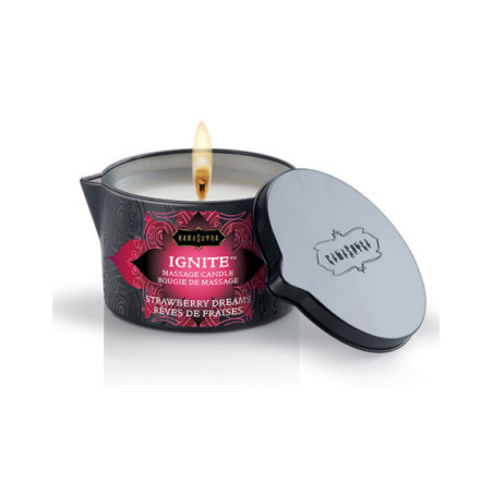 KAMASUTRA - CANDELA DA MASSAGGIO STRAWBERRY DREAMS 170 GR