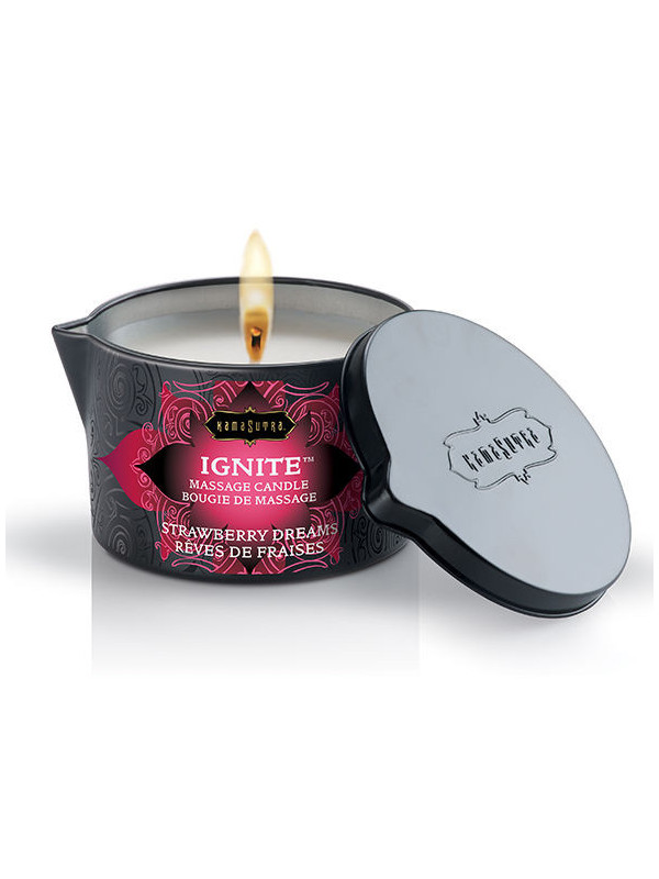 KAMASUTRA - CANDELA DA MASSAGGIO STRAWBERRY DREAMS 170 GR