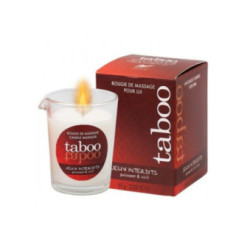 RUF - CANDELA DA MASSAGGIO TABOO PER LUI JEUX INTERDITS AROMA DI LICHENE SELVAGGIO