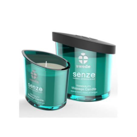 SWEDE - CANDELA DA MASSAGGIO SWEEDE SENZE TRANQUILITY - MENTA, ROSA, ARANCIA