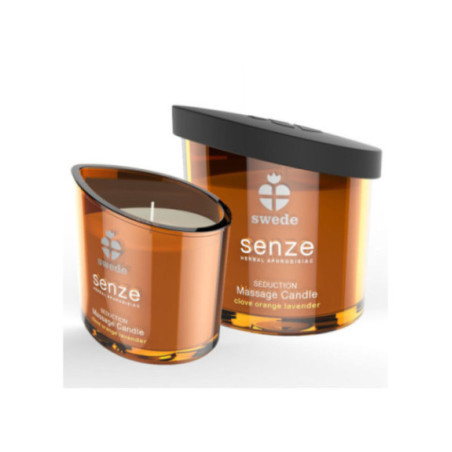 SWEDE - CANDELA DA MASSAGGIO SENZE SEDUCTION CHIODI DI - GAROFANO, ARANCIA, LAVANDA