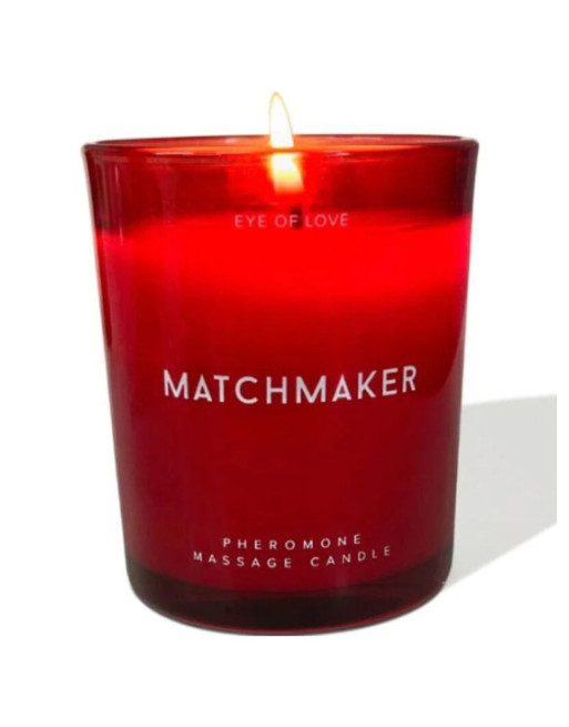 EYE OF LOVE - MATCHMAKER CANDELA DA MASSAGGIO CON DIAMANTE ROSSO ATTRACT HIM 150 ML