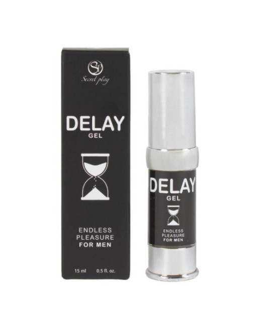 SECRETPLAY - GEL RITARDANTE PER UOMO PIACERE INFINITO 15 ML