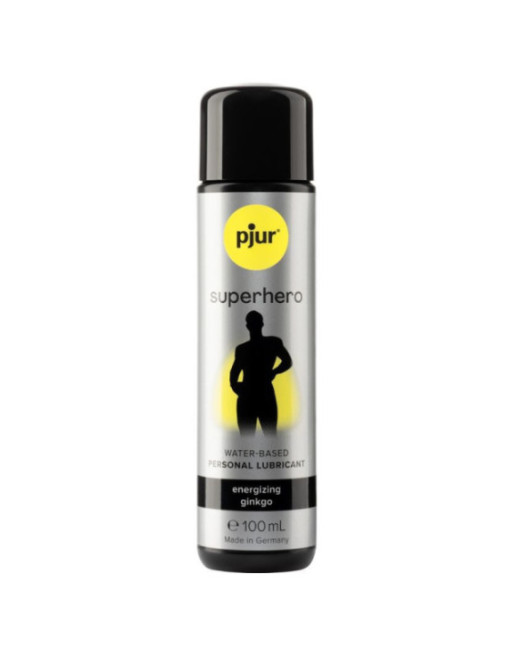 PJUR - LUBRIFICANTE ENERGIZZANTE SUPEREROE GINKGO 100 ML