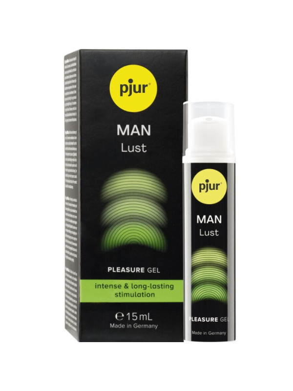 PJUR - MAN LUST PLEASURE GEL STIMOLAZIONE INTENSA E DI LUNGA DURATA 15 ML