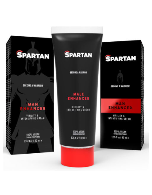 SPARTAN - GEL DI COPPIA CREMA VIRILITÀ E INSENSIFICANTE 100% VEGAN