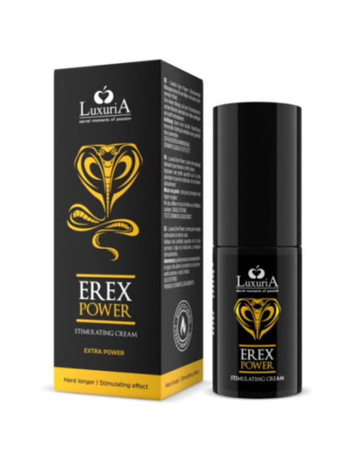 INTIMATELINE LUXURIA - EREX POWER HARD CREMA PENE PIÙ LUNGO 30 ML