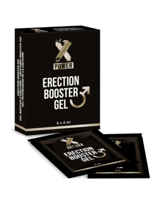 XPOWER - GEL BOOSTER PER LEREZIONE 6 X 4 ML