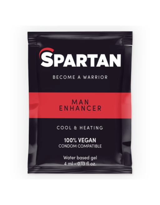 SPARTAN - GEL POTENZIATORE DELL''EREZIONE CON EFFETTO FREDDO-CALDO 100% VEGANO 4ML