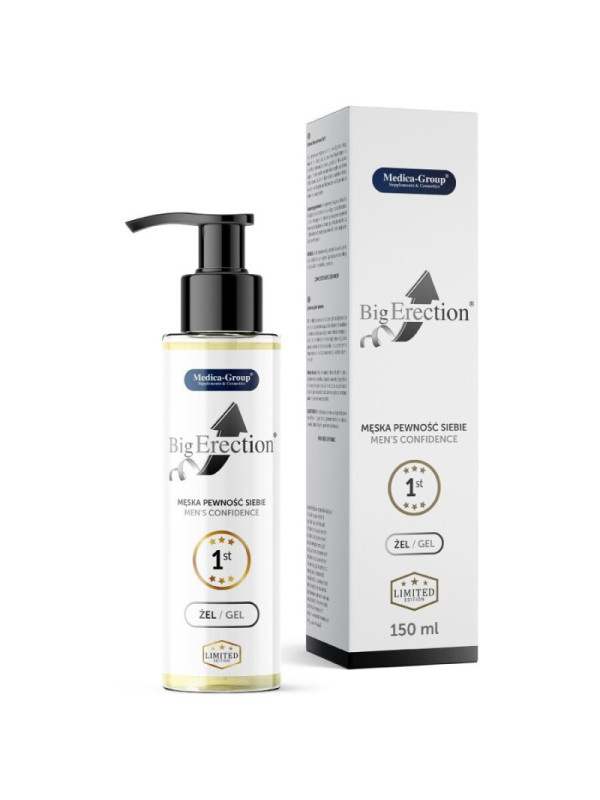 MEDICA GROUP - GEL INTIMO PER EREZIONI GRANDI PER UOMO 150 ML