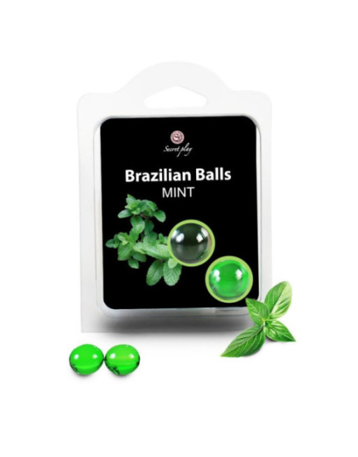 SECRETPLAY - 2 PALLINE BRASILIANE MENTA