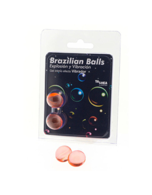 TALOKA - 2 SFERE BRASILIANE GEL EMOZIONANTE EFFETTO VIBRANTE