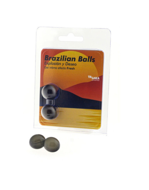 TALOKA - 2 SFERE BRASILIANE GEL EMOZIONANTE EFFETTO FRESCO