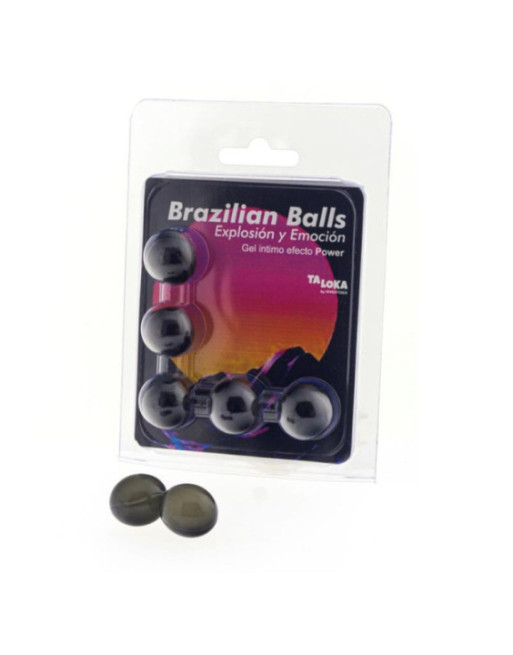 TALOKA - 5 SFERE BRASILIANE GEL EMOZIONANTE EFFETTO POWER