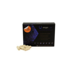 500 COSMETICS - U-MAN AUMENTA LE DIMENSIONI DEL PENE E LA POTENZA SESSUALE - 30 CAPSULE