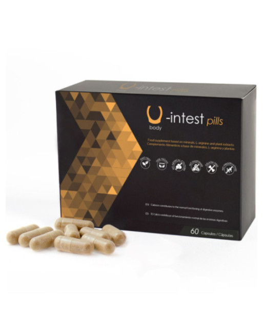 500 COSMETICS - CAPSULE U-INTEST PER PREVENIRE LE EMORROIDI - 60 CAPSULE