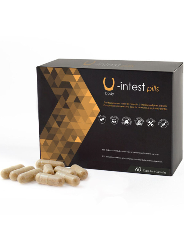 500 COSMETICS - CAPSULE U-INTEST PER PREVENIRE LE EMORROIDI - 60 CAPSULE