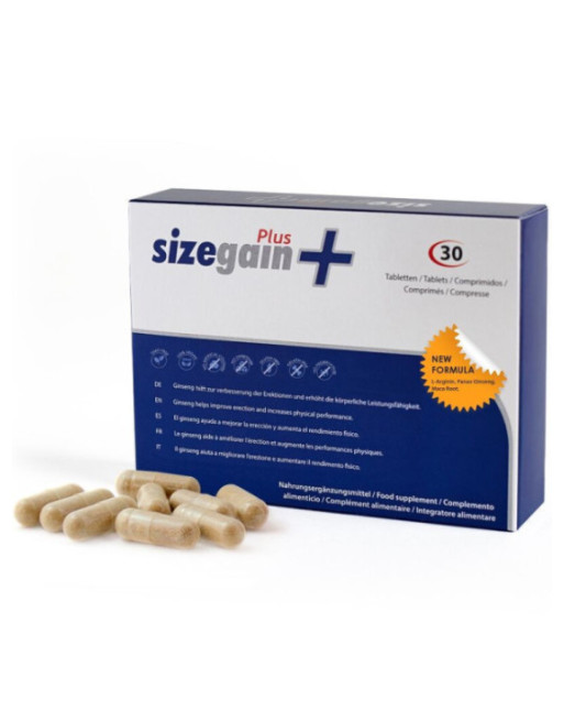 500 COSMETICS - PILLOLE DISIZEGAIN PLUS PER INGRANDIRE IL PENE