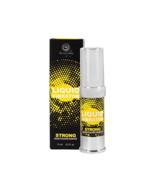 SECRETPLAY - LIQUIDO VIBRATORE STIMOLATORE UNISEX FORTE 15 ML