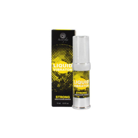SECRETPLAY - LIQUIDO VIBRATORE STIMOLATORE UNISEX FORTE 15 ML