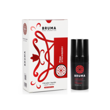 BRUMA - VIBRATORE LIQUIDO ULTRA SCORREVOLE FRAGOLA 15 ML