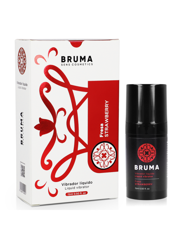 BRUMA - VIBRATORE LIQUIDO ULTRA SCORREVOLE FRAGOLA 15 ML