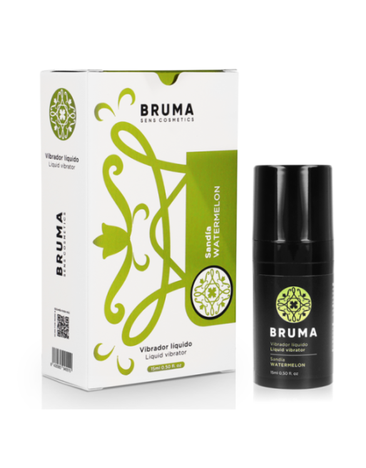 BRUMA - VIBRATORE LIQUIDO ULTRA SCORREVOLE ANGURIA 15 ML
