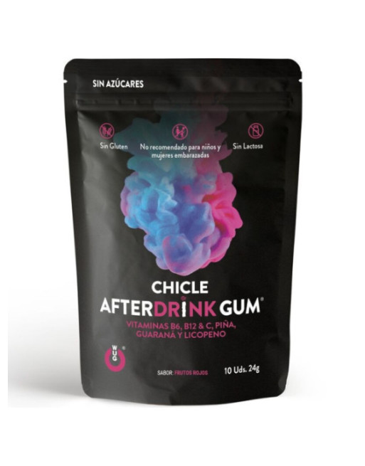 WUG GUM - AFTER DRINK HANGOVER 10 UNITS