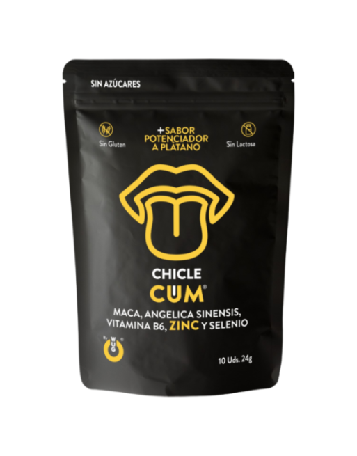WUG SEX SENSE - CUM EJACULATION AUMENTA GUM E SPERMA GUSTO BANANA 10 UNITÀ